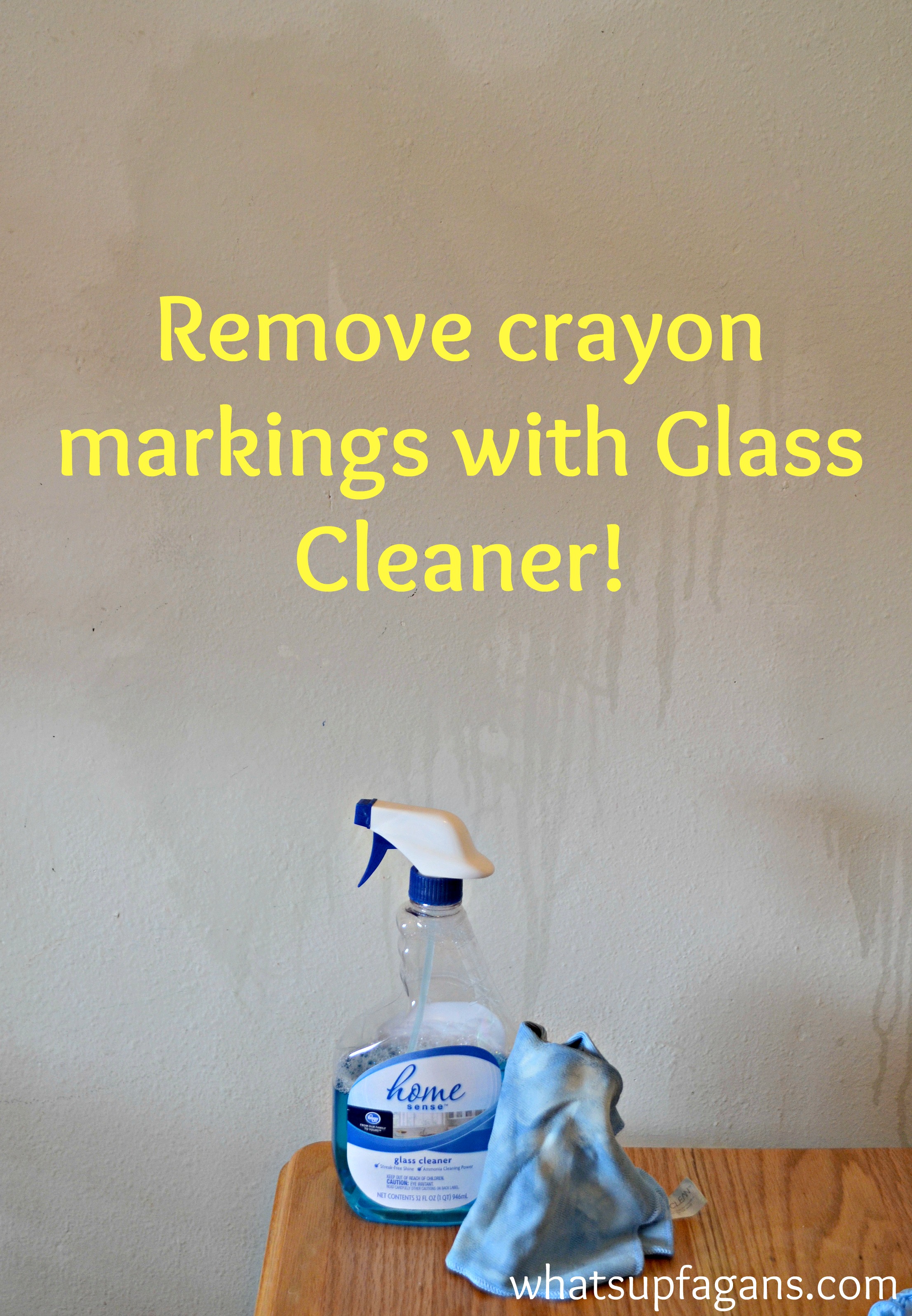 tips for crayon Cleaning from latex walls removing