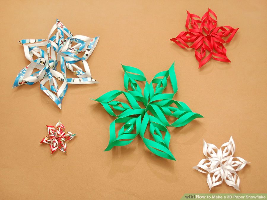 make-3-d-paper-snowflake-from-wrapping-paper