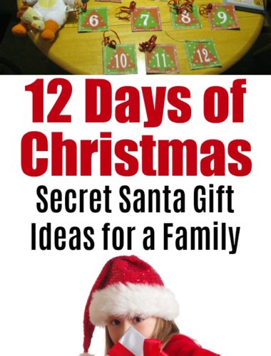 12 days of christmas gift ideas secret santa lds | Mormon | Holiday