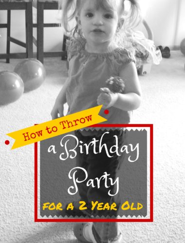 Some very helpful tips on how to plan a party for a 2 year olds birthday. Very helpful! | whatsupfagans.com