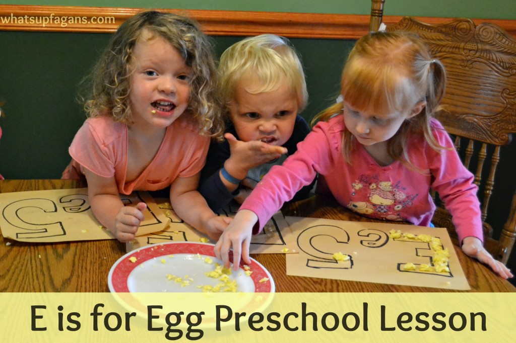 E is for Egg Preschool