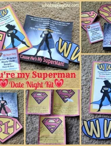 Date Night In Idea - You're my Superman Date Night Kit for Husband