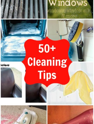 50+ Cleaning Tips and Tricks to deep clean every room in your home! This is an awesome #springcleaning list! | whatsupfagans.com