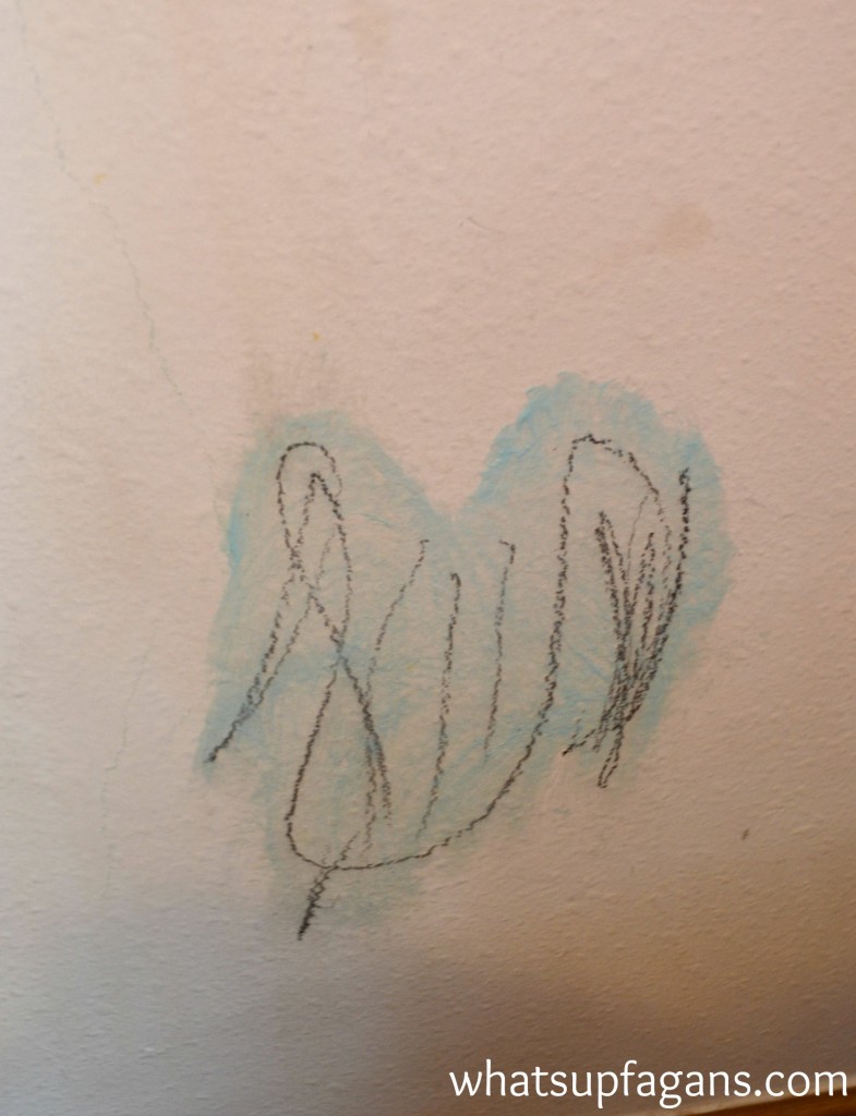 use toothpaste to remove crayon from walls