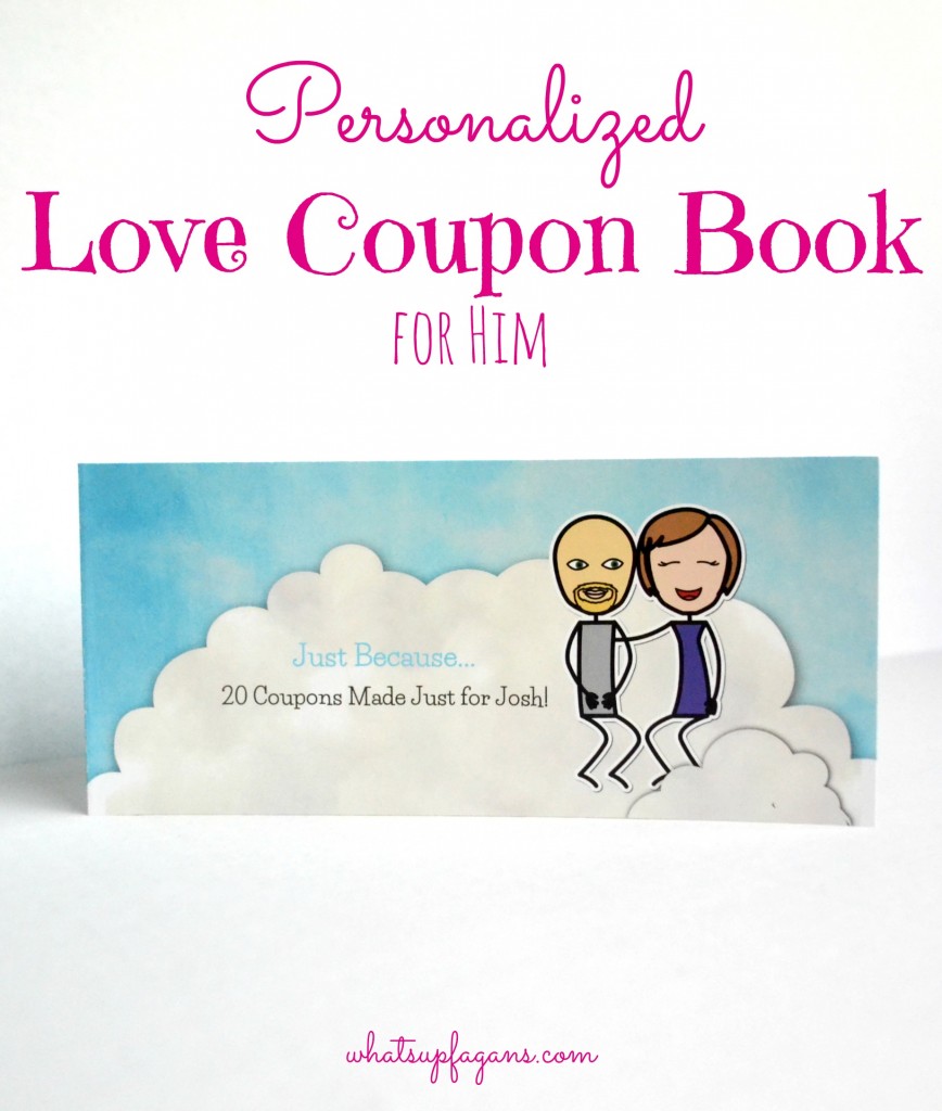 I love this! I've always wanted to make a personalized Love Coupon Book for him and this make it so easy!