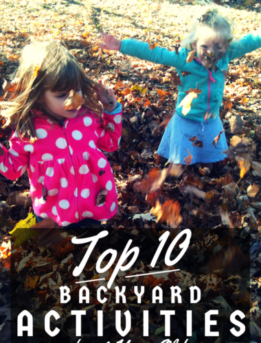 TOP 10 Backyard Activities for 4 Year Olds #StuntHunt #ad