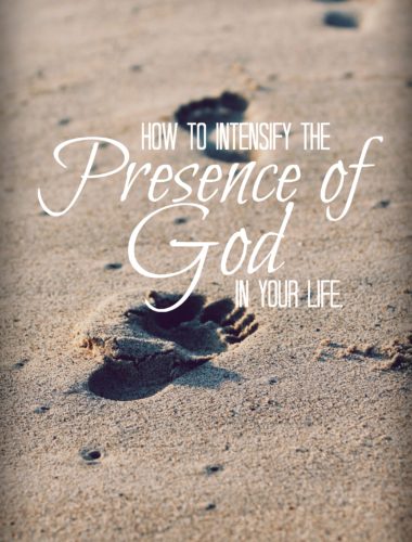 Do you desire to feel the presence of God more fully and richly in your life? Make sure to find out how!