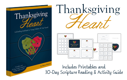 Thanksgiving heart: Cultivating Gratitude in Young Children All Year Round is a great gratitude activity ideas