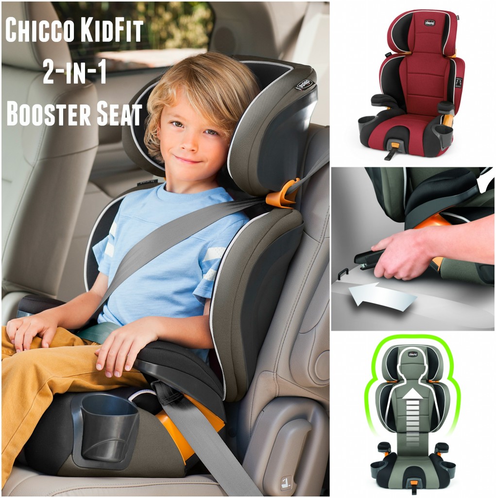 The Chicco Kid Fit 2-in-1 booster seat is a great seat. that can go backless or with the back.