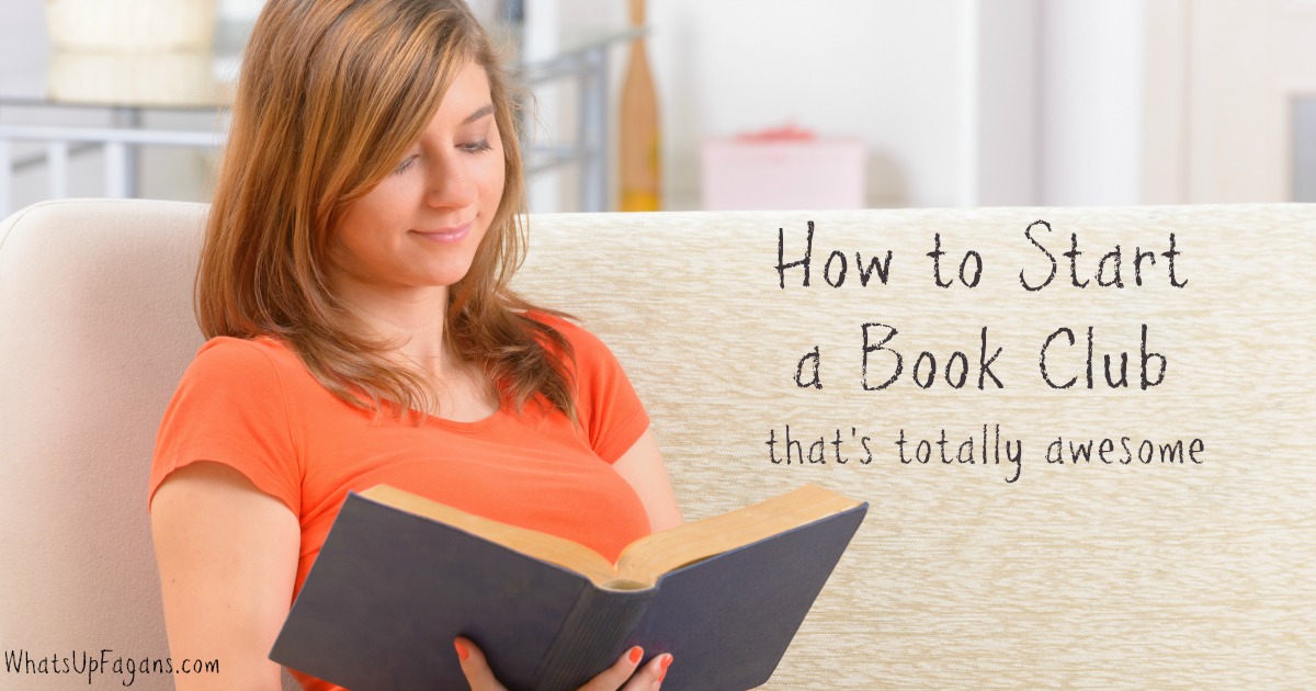 mom hobby how to start a book club