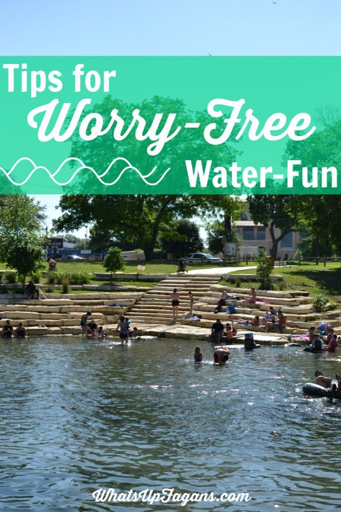 10 Tips for worry-free water-fun this summer at the pool, river, or wherever with young kids. Great tips for families!