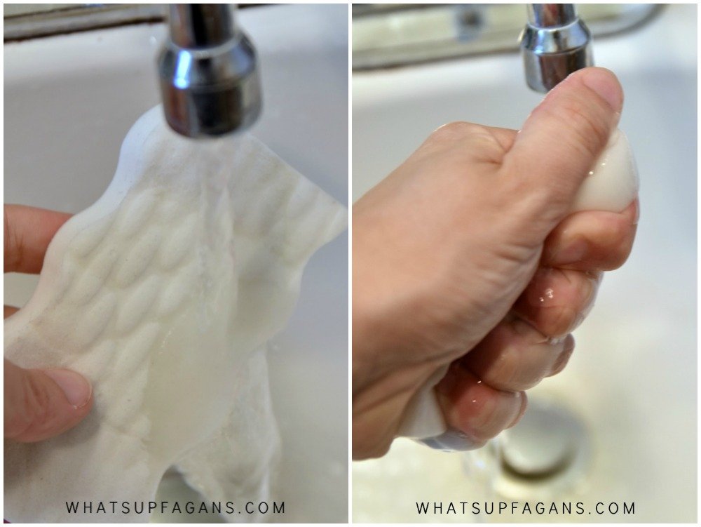 Wet Wring Clean with Magic Erasers