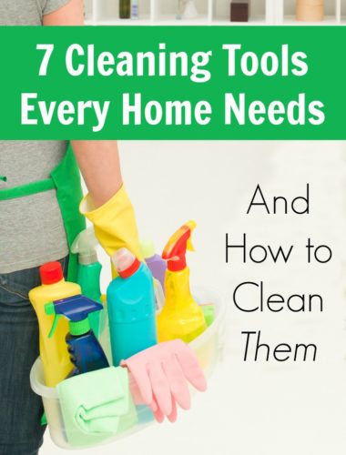 Overview of common cleaning tools most people use in their homes as well as how to properly clean and sanitize them so they'll keep it clean.