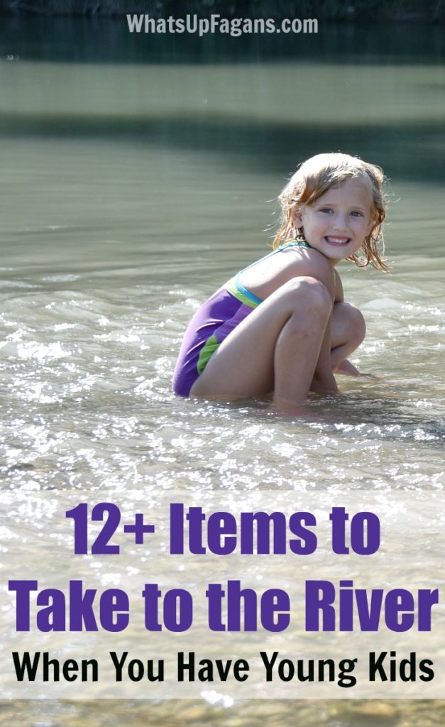 items to take to river swimming with kids