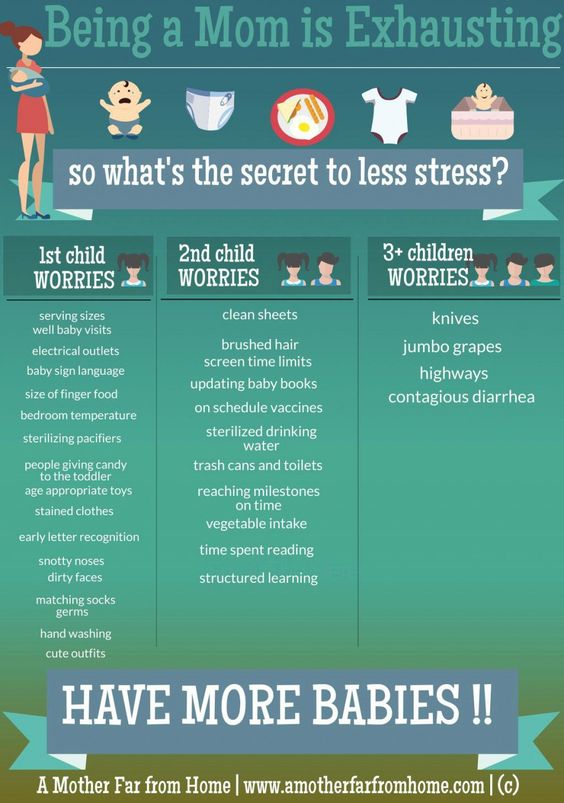 secret to less stress have more kids - a mother far from home