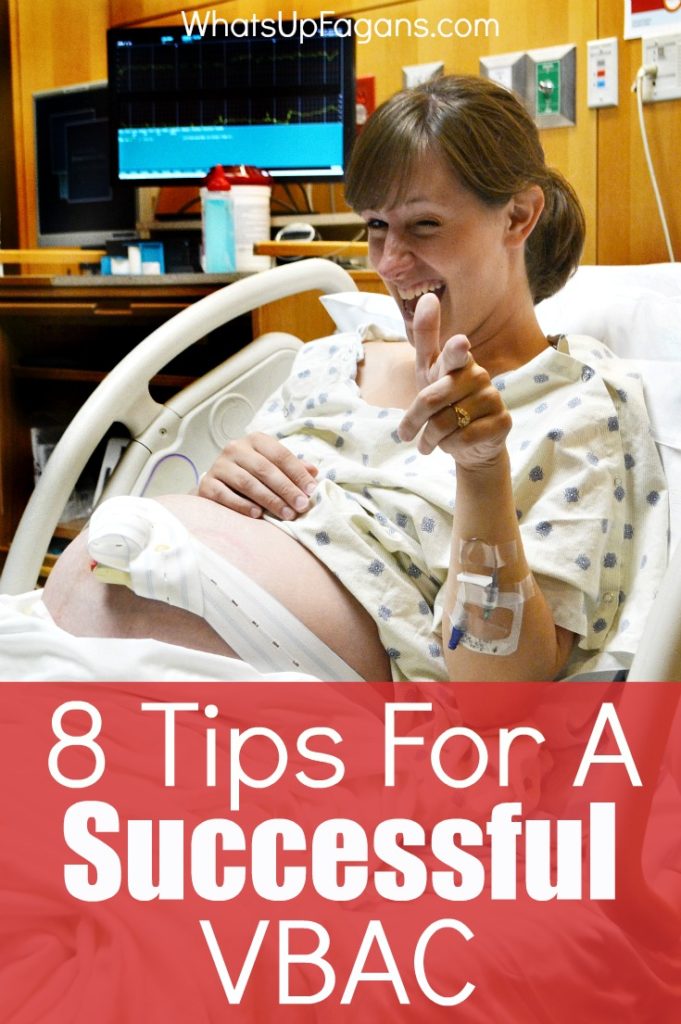 Great advice for all pregnant moms who want to have a successful VBAC birth!