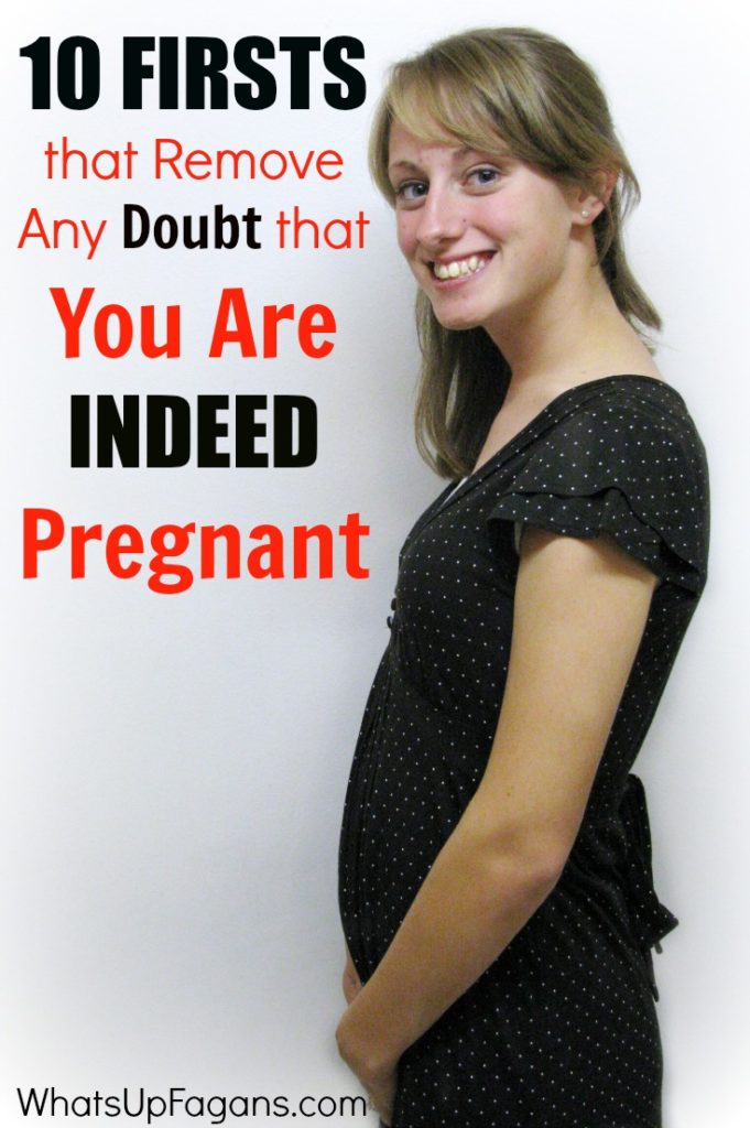It can be hard to believe you're pregnant, but these pregnancy firsts really leave no doubt or denial!