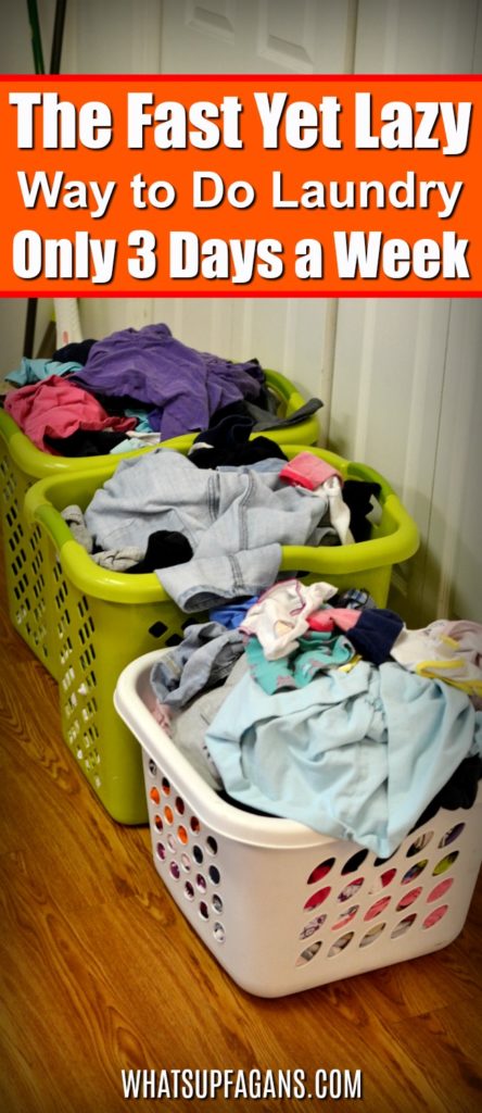 how to do laundry fast - how to get laundry done faster