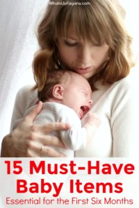 Must-have baby items, baby registry list, newborn essentials, what you need for baby, baby checklist, 0-6 months essentials.