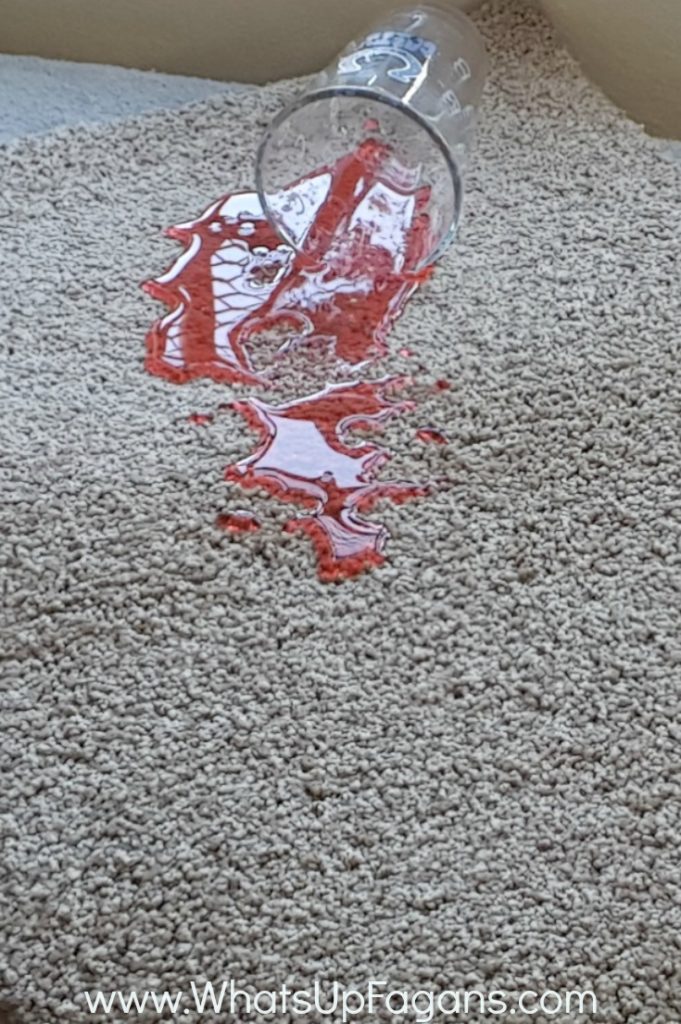 kool-aid spill on carpet