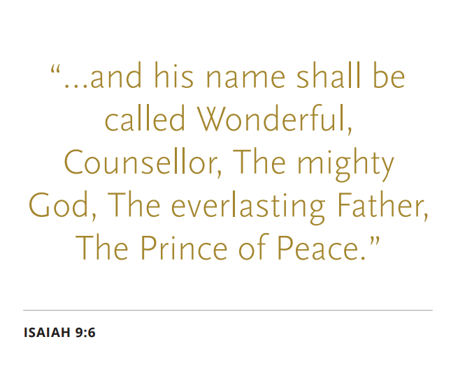 Prince of Peace scripture