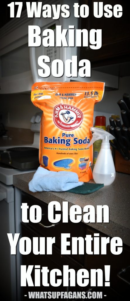 Baking soda uses for kitchen cleaning | how to clean kitchen appliances stove tops, oven, dishwasher, fridge, towels, grout, floors, and more with baking soda! 