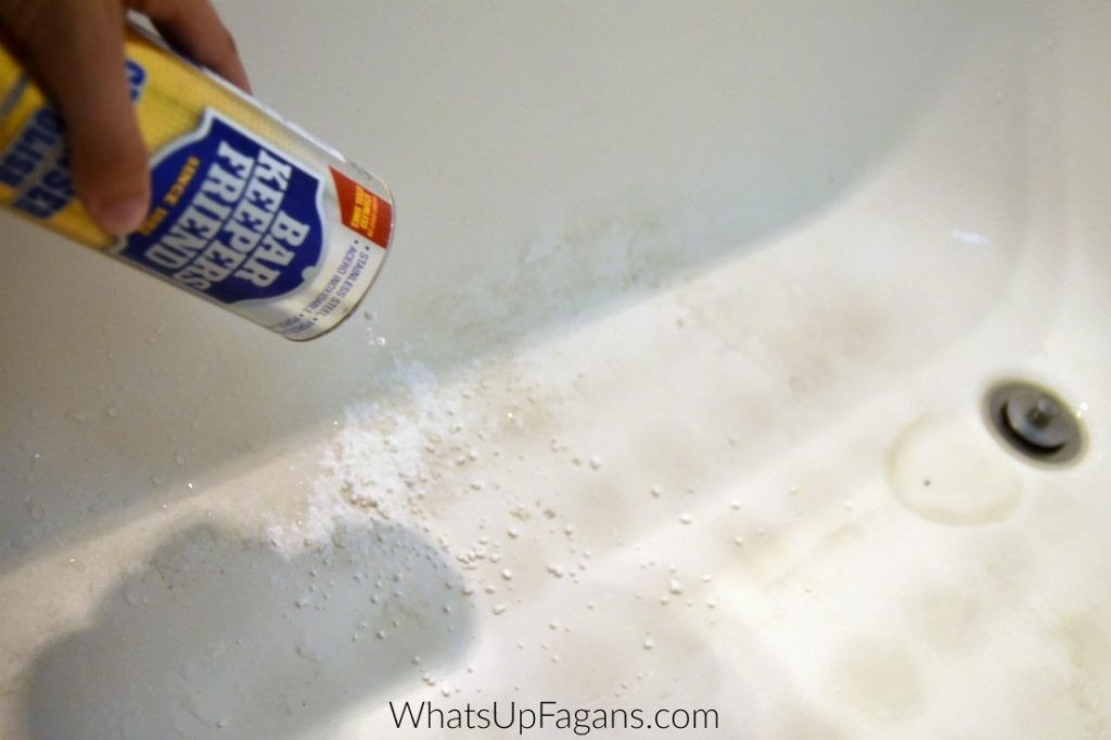 bar Keepers friend for cleaning bathtubs