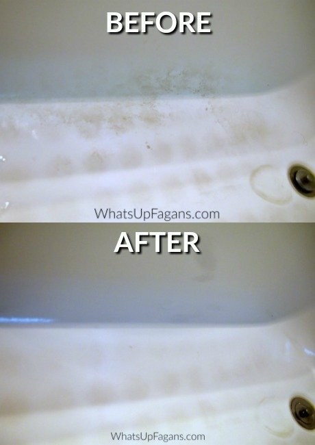 how to clean bathtub easy way