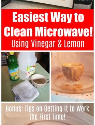 Cleaning tutorial and instruction on how to clean microwave with vinegar and lemon juice | kitchen appliance cleaning hack | easy cleaning tip | natural green cleaning