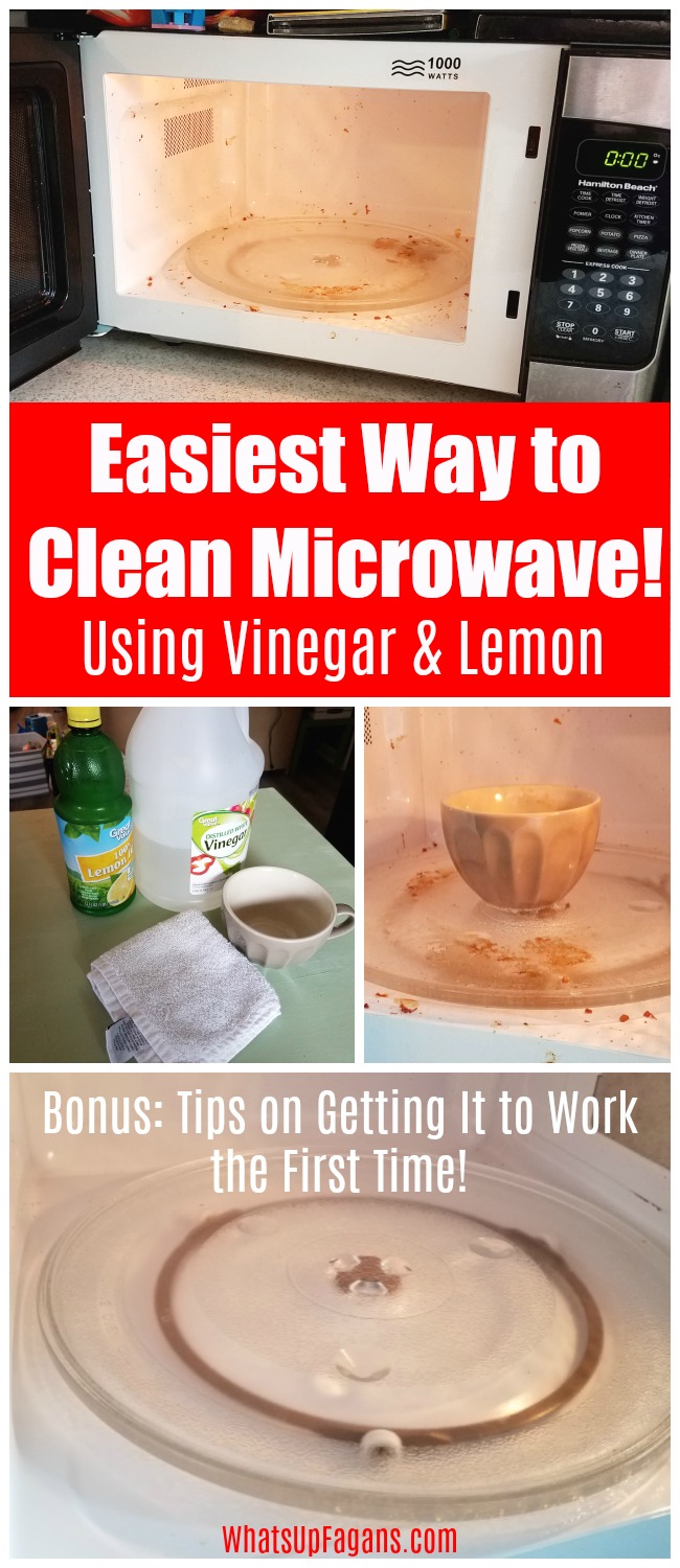 How to Successfully Clean a Microwave with Vinegar and Lemon