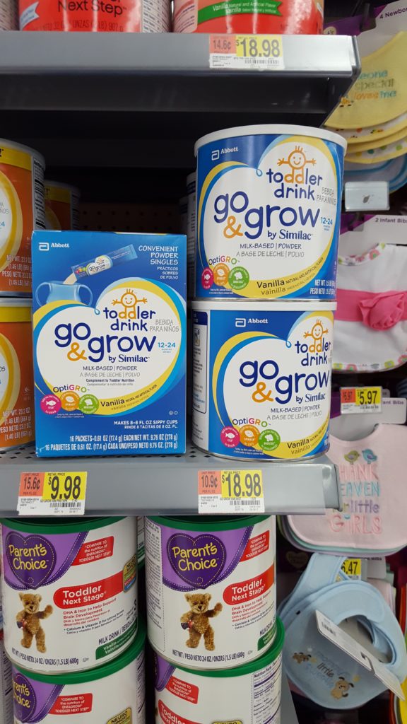 Messy Toddler Eating - Similac Go and Grow toddler drinks at walmart
