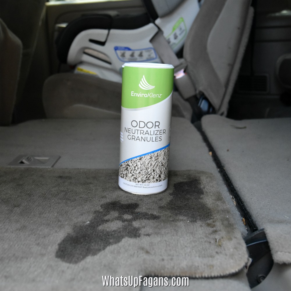How to Get Rid of Vomit Smell in Car with Only 1 Product