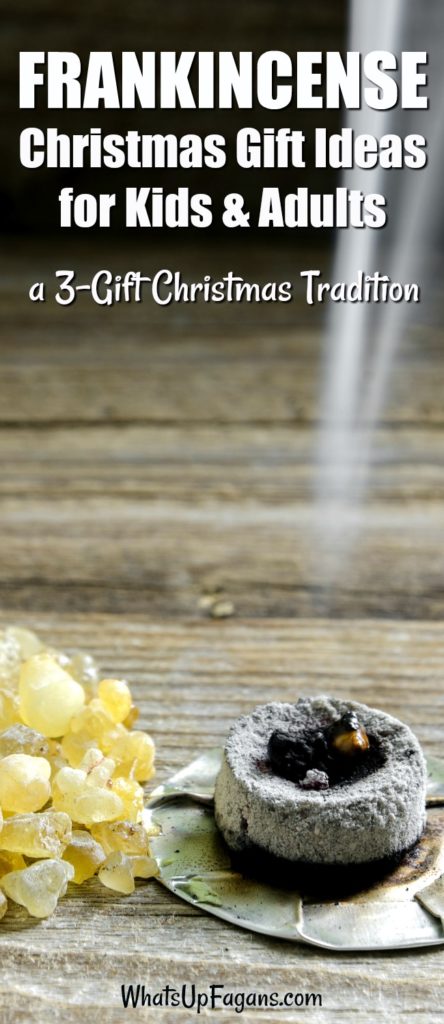 gold frankincense and myrrh Christmas gifts | 3 gift Christmas tradition rule