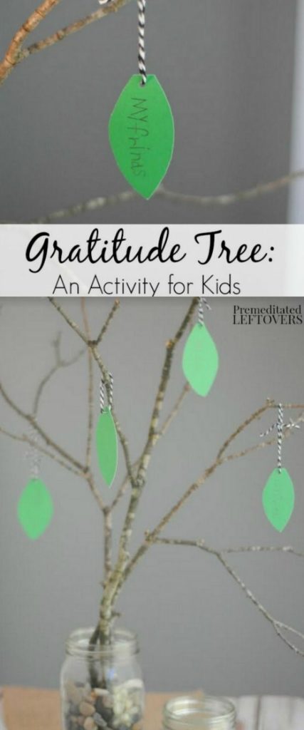 Gratitude tree - gratitude activities perfect for thanksgiving or November