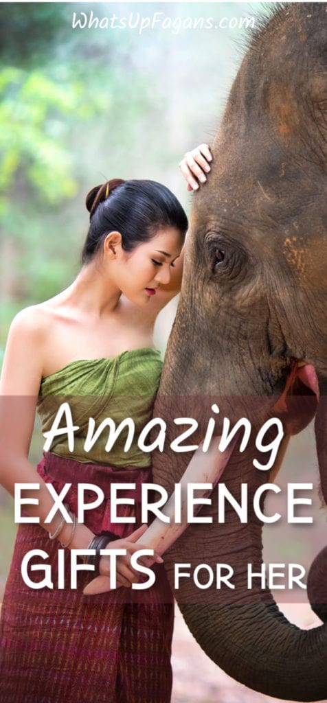 Amazing and fun adventure gift ideas for her! Perfect exciting and exotic experience gifts for her! 