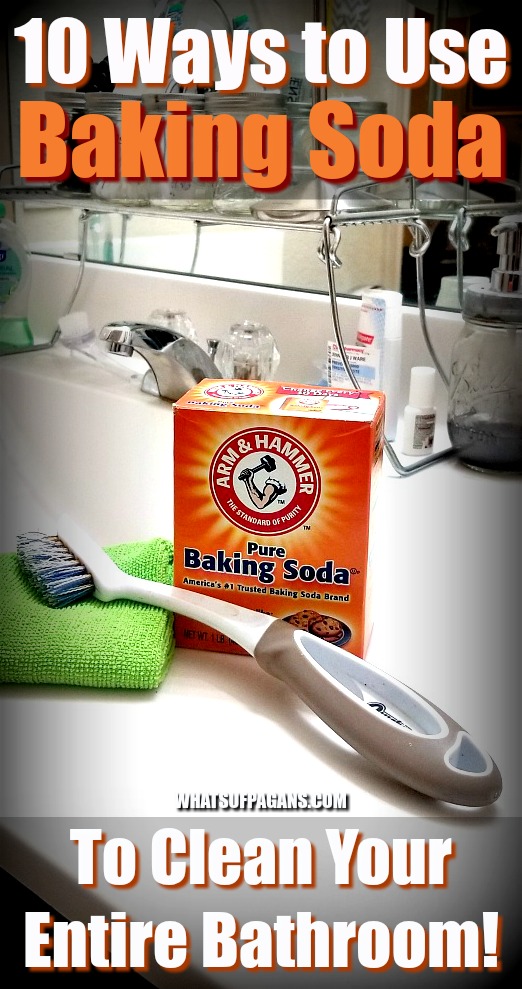 10 Ways to Use Baking Soda To Clean Your Entire Bathroom