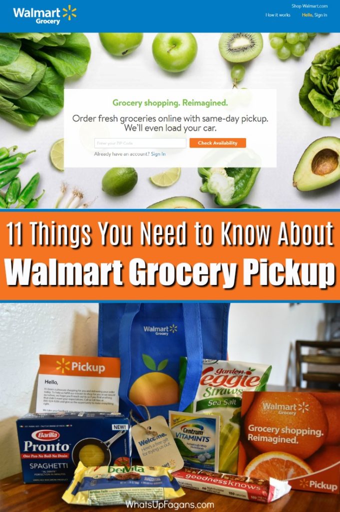 walmart grocery pickup - service review