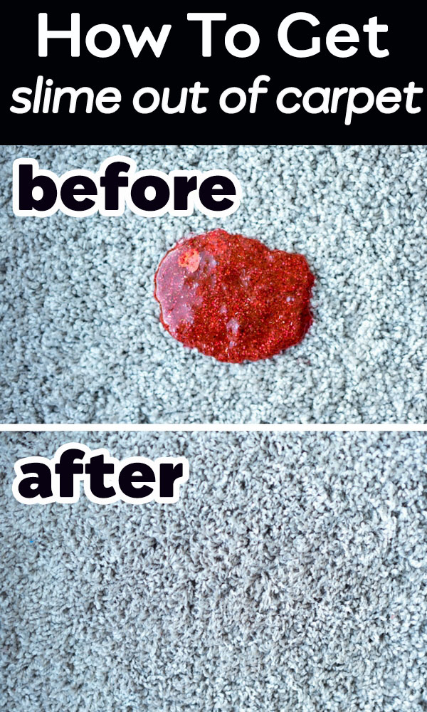 How to Get Slime Out of Carpet (Even if it's dried!)