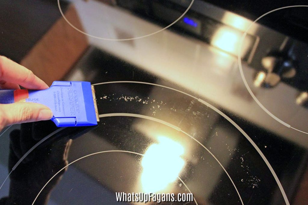 best way how to clean glass cooktop