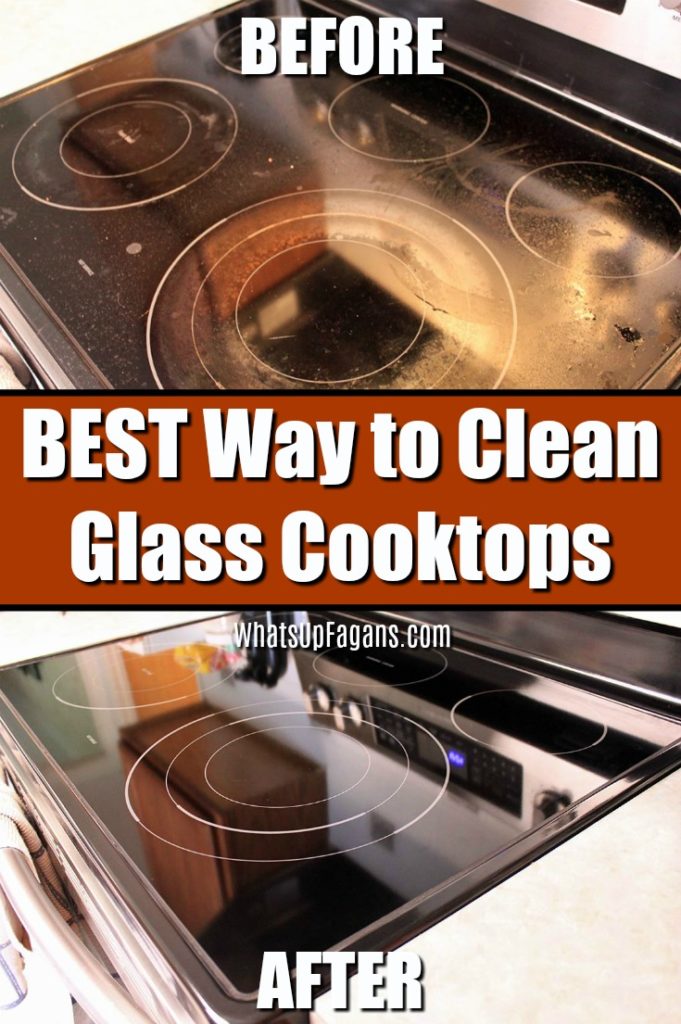 best way how to clean glass cooktop