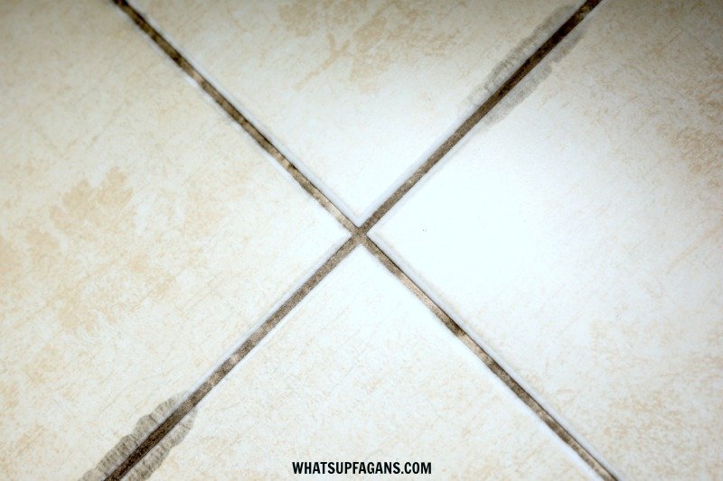 black mold in shower grout