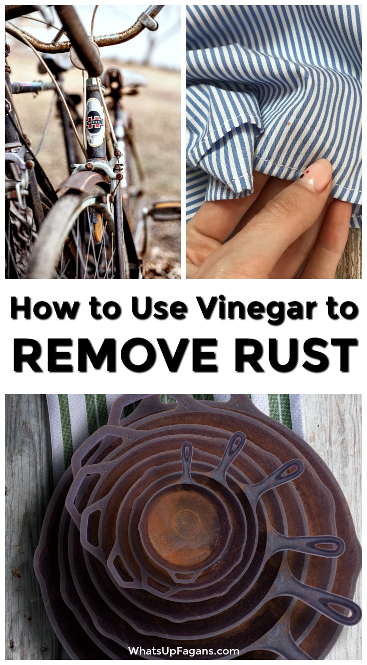 How To Use Vinegar to Remove Rust from Metal, Cast Iron