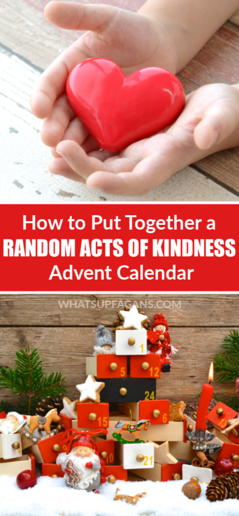free random acts of kindness advent calendars