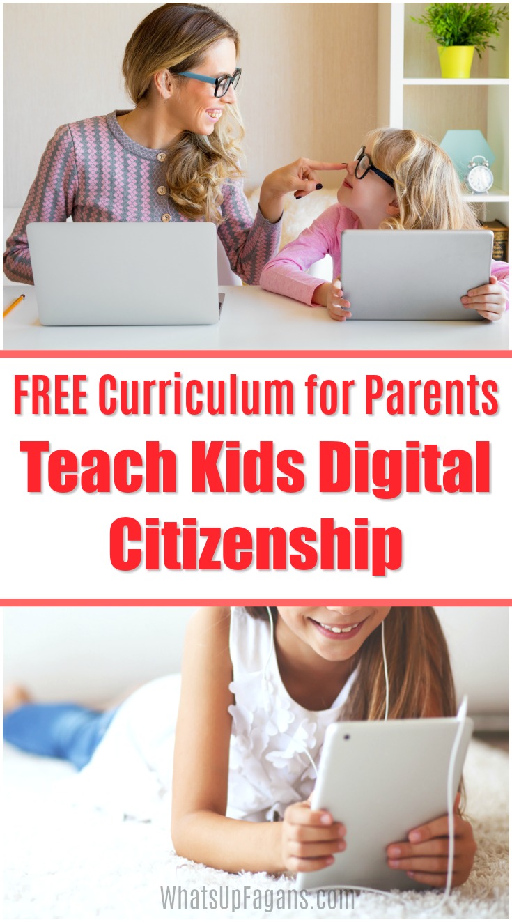 How Parents Can Teach Digital Citizenship for Kids {Free