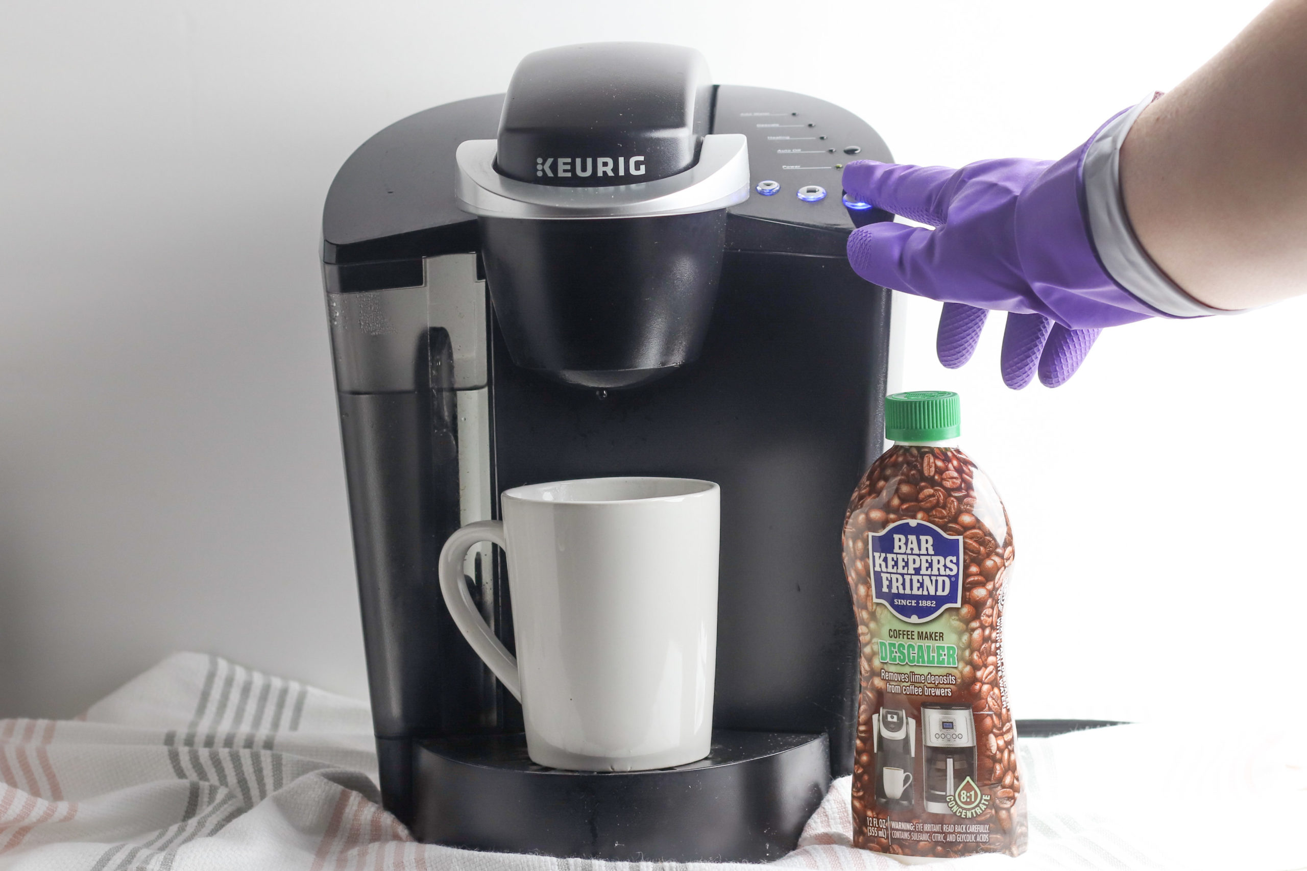 How much vinegar should i use to clean my keurig How To Clean And Descale A Keurig Without Vinegar