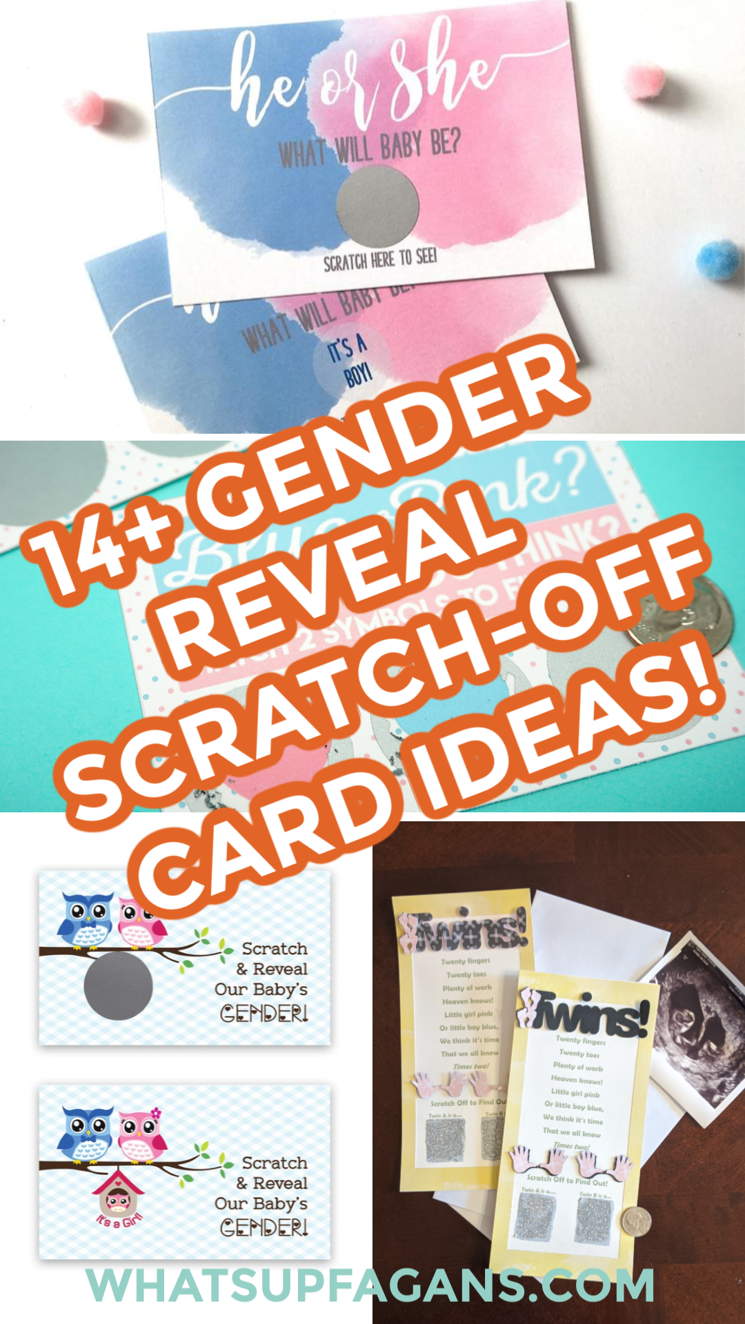 DIY Scratch Off Game for Baby Shower Pack of 24 Cards Twinkle Little Star Gender Reveal Scratch Off Cards 